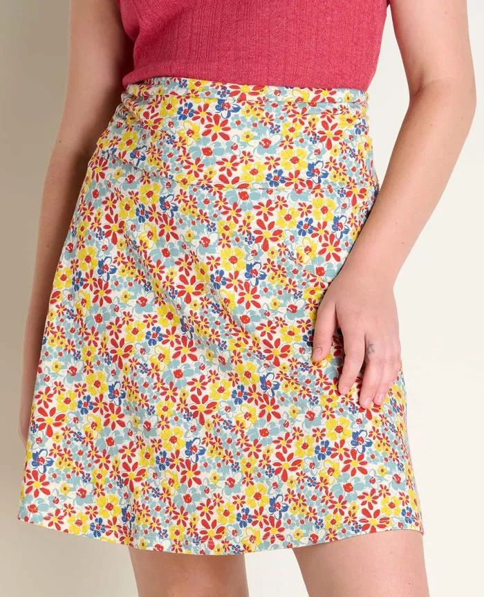 Women Skirts and Skorts Toad and Co Chaka Skirt Barley Multi Floral Print
