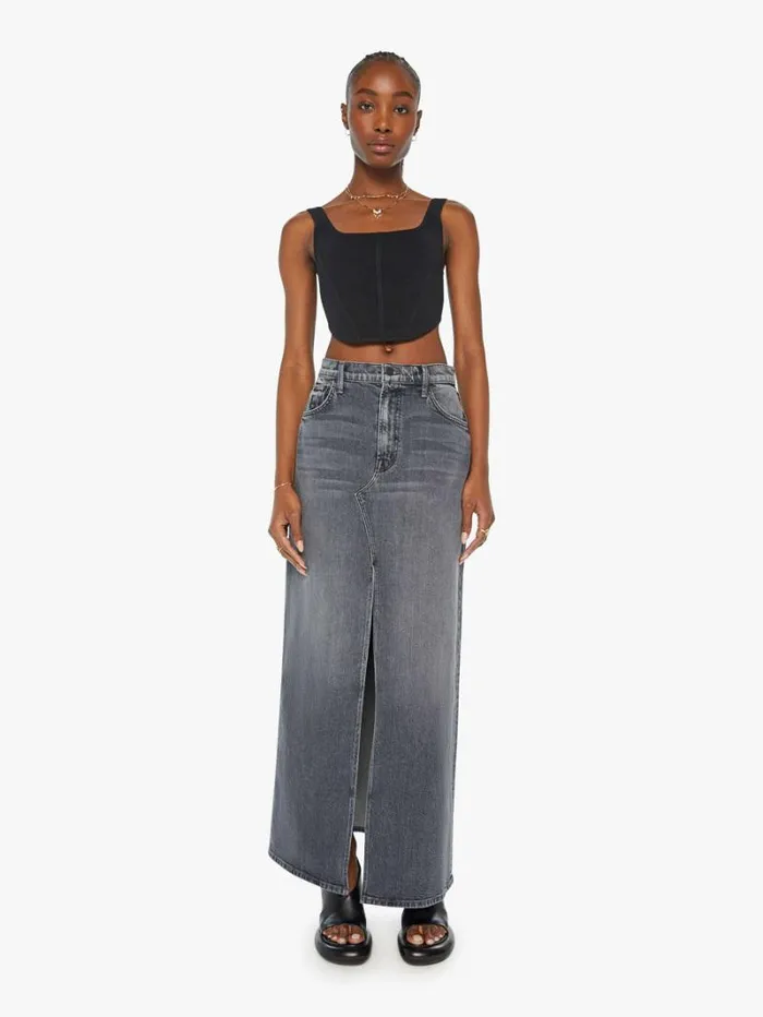 Women Skirts Mother Denim The Bombshell Maxi Outta Sight