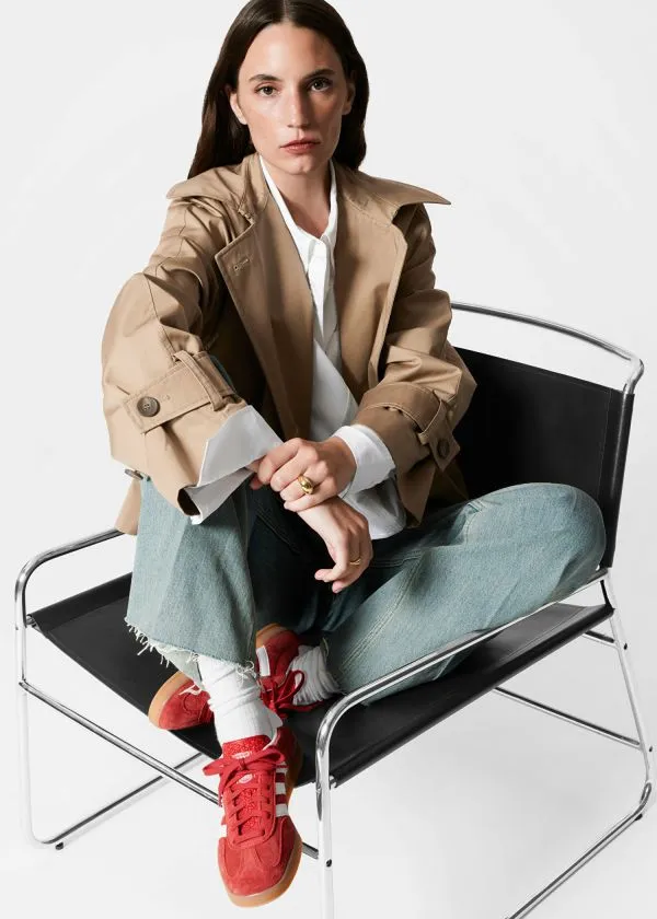 Women Sneakers and Other Stories Adidas Gazelle Ruby Red