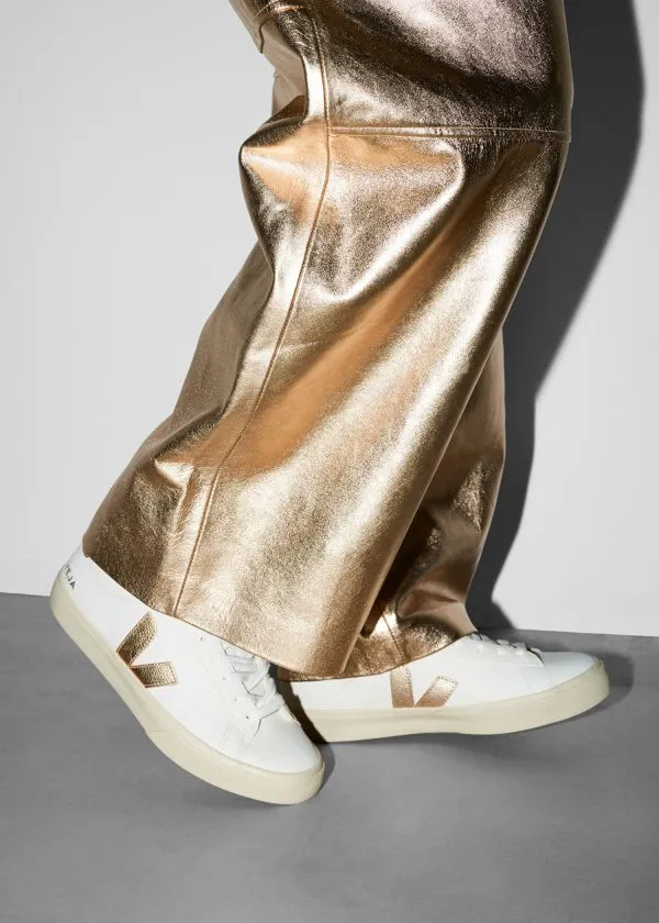 Women Sneakers and Other Stories Veja Campo Leather Sneakers Ivory