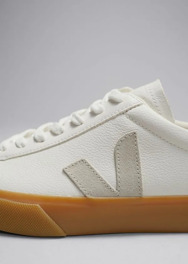 Women Sneakers and Other Stories Veja Campo Leather Sneakers Whiteandgrey