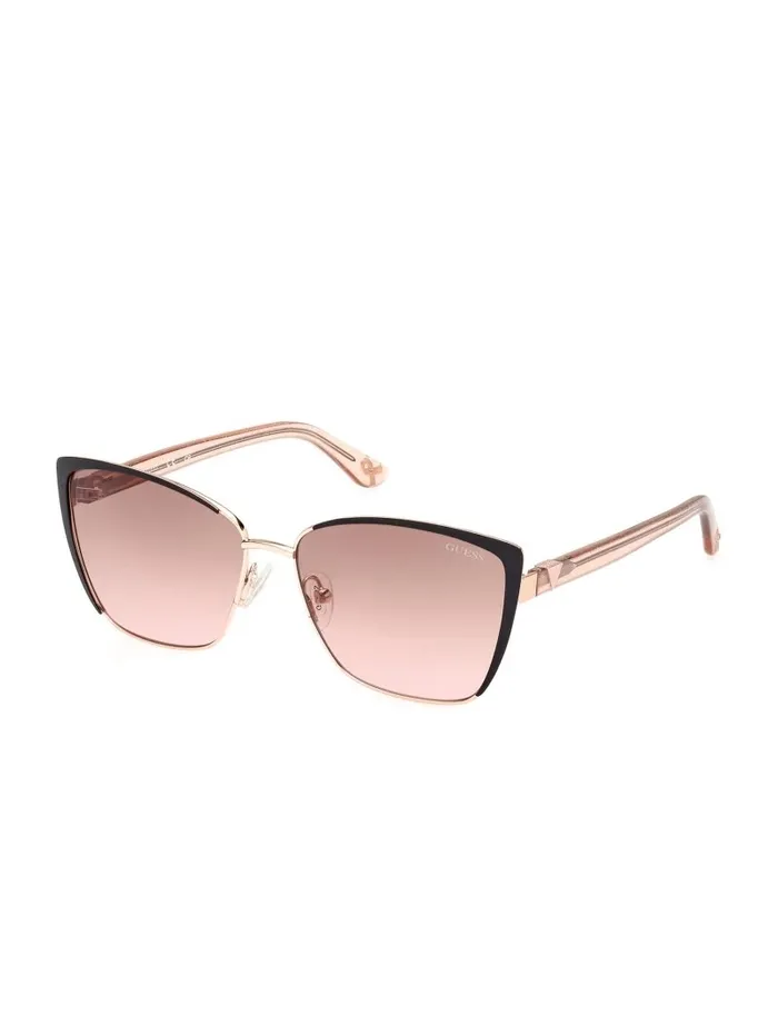 Women Sunglasses GUESS Cathy Glitter CatEye Sunglasses Rosegold Women Sunglasses GUESS Cathy Glitter CatEye Sunglasses Rosegold