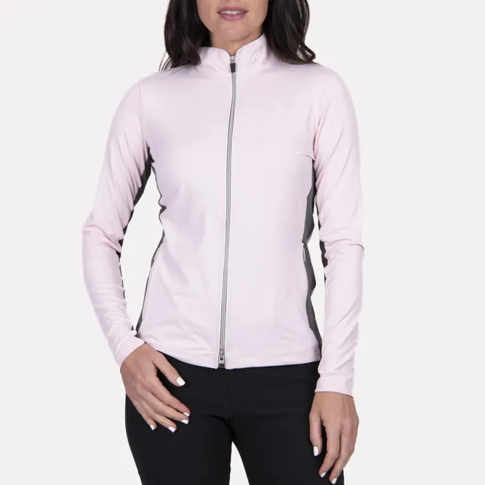 Women Sunshine Jacket Rose Quartziron KJUS Midlayers and Sweaters