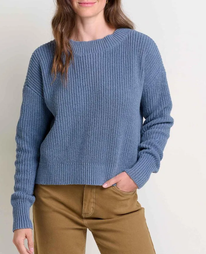 Women Sweaters Jackets and Layers Toad and Co Bianca II Sweater Dark Denim