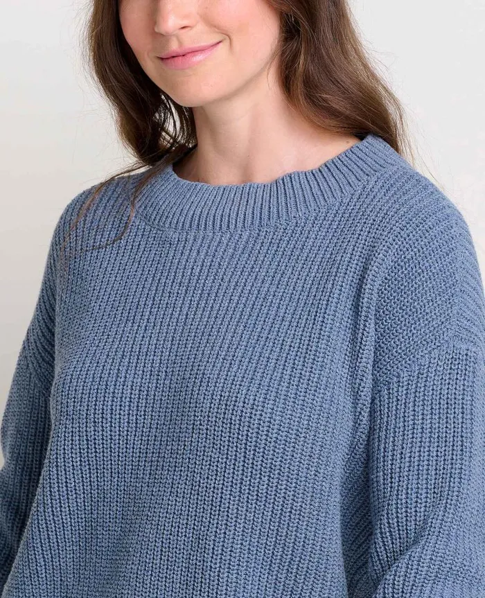 Women Sweaters Jackets and Layers Toad and Co Bianca II Sweater Dark Denim