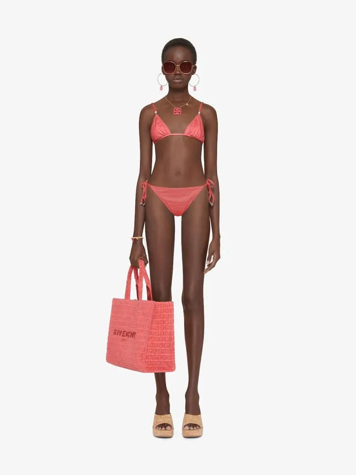 Women Swimwear Givenchy 4G Bikini Bottom Coral