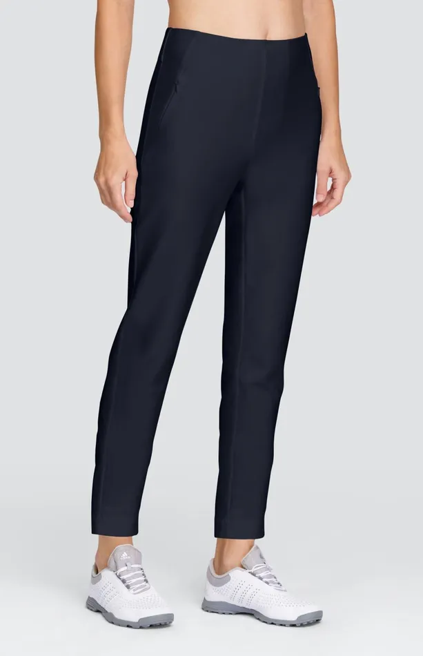 Women Tail Activewear Ankle Pants Allure 28034 Ankle Pant Onyx Black