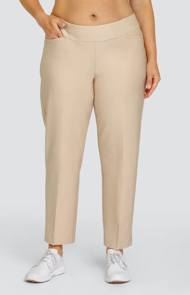 Women Tail Activewear Ankle Pants Mulligan 28034 Ankle Pant Sand