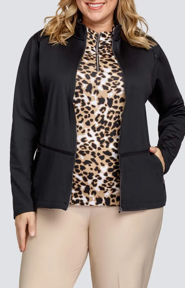 Women Tail Activewear Leilani Jacket Onyx Black