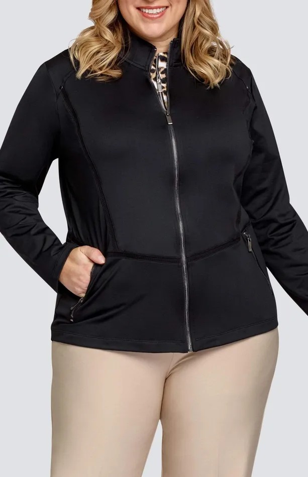 Women Tail Activewear Leilani Jacket Onyx Black