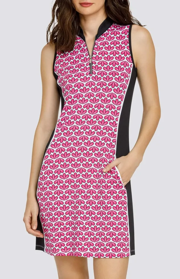 Women Tail Activewear Sleeveless Emmalynn 365034 Dress Honey Blossom
