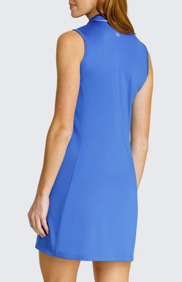 Women Tail Activewear Sleeveless Indy 35034 Dress Mystic Blue