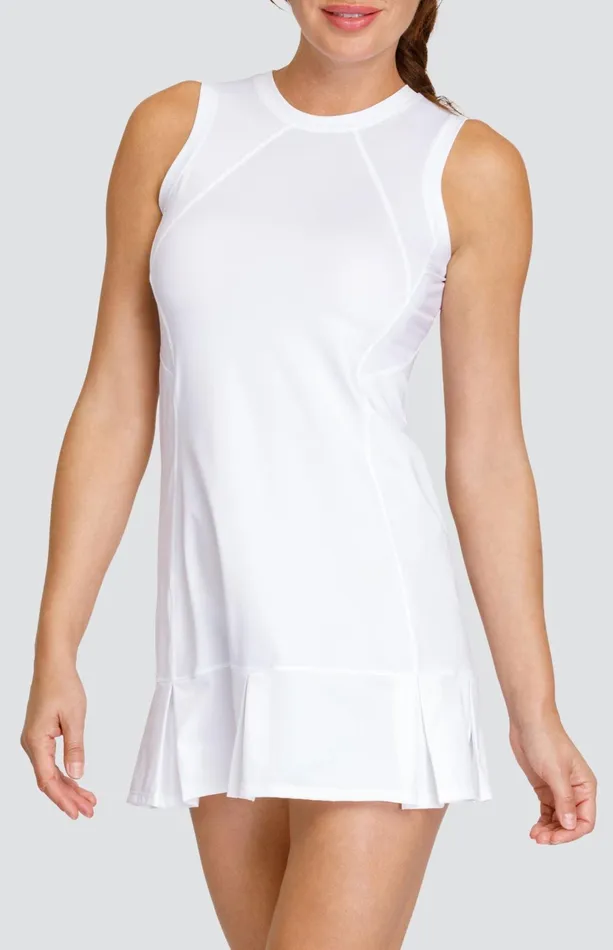 Women Tail Activewear Sleeveless Midtown 33034 Dress Chalk White