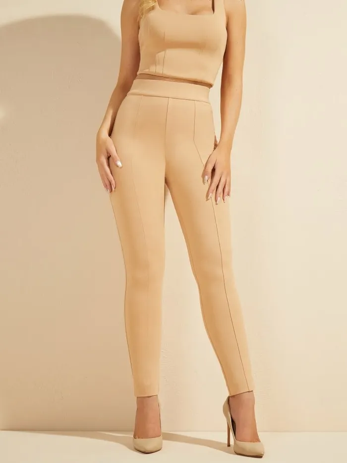Women The Contour Legging Nude Sand Bottoms GUESS