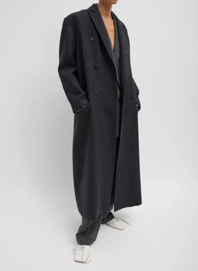 Women Tibi Jackets and Outerwear Kian Glenplaid Maxi Tux Coat