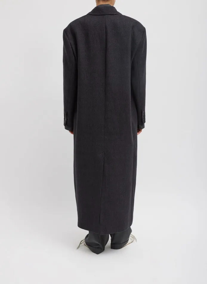 Women Tibi Jackets and Outerwear Kian Glenplaid Maxi Tux Coat
