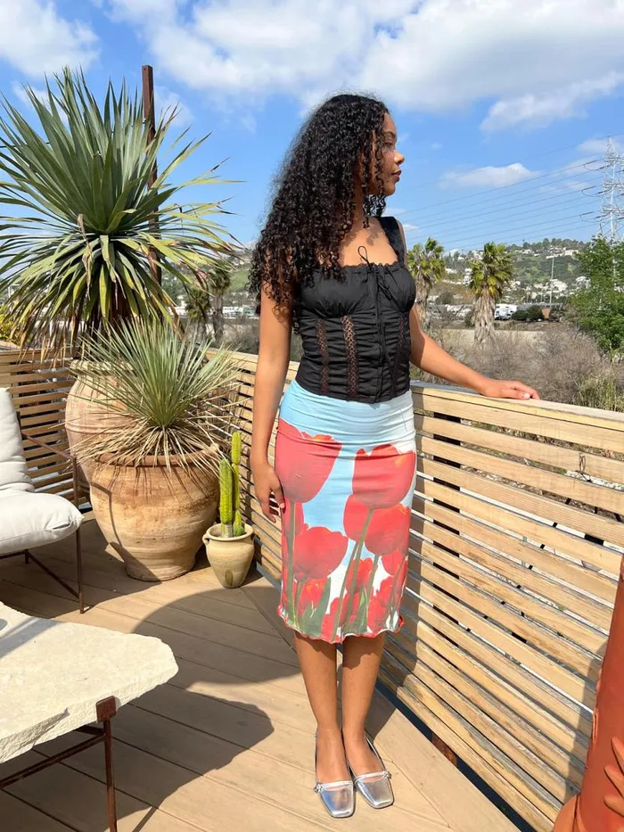 Women Tulip Fields Skirt Fields Lisa Says Gah Skirts