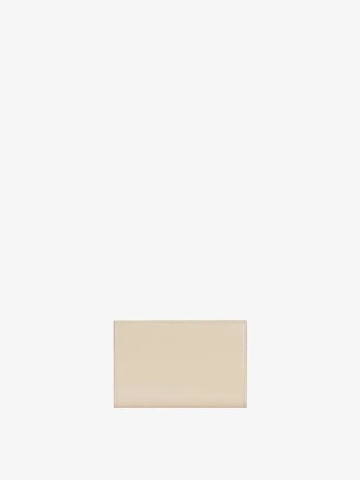 Women Wallets and Card Holders Givenchy Antigona Bifold Wallet In Box Leather Natural Beige