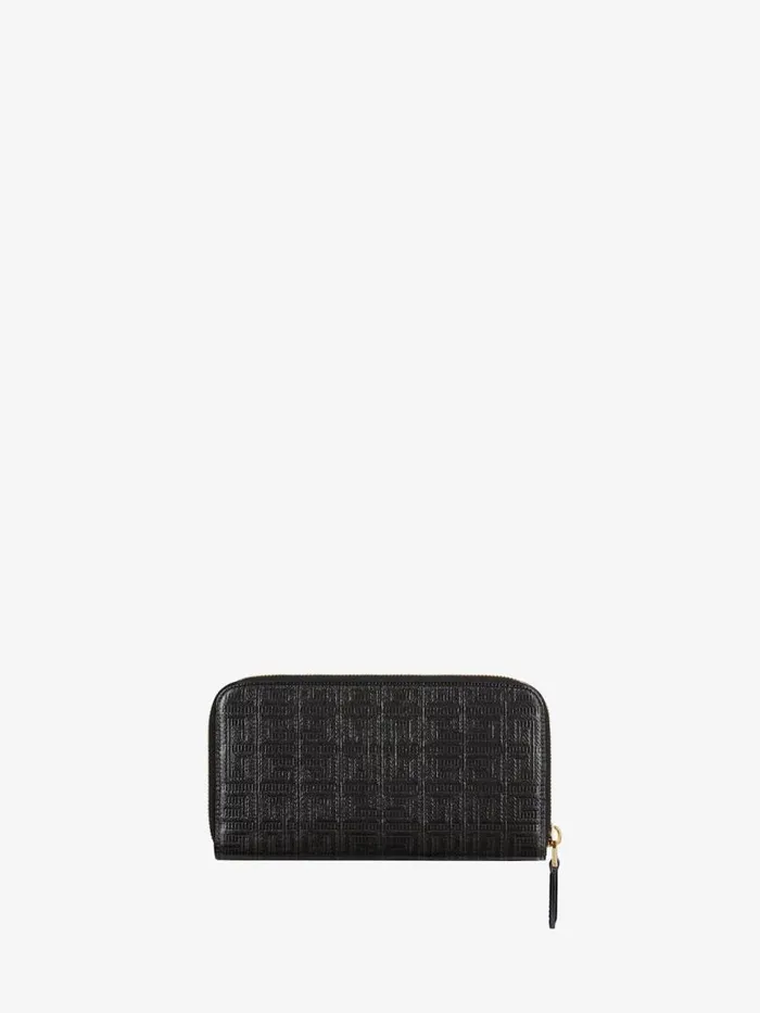 Women Wallets and Card Holders Givenchy GCut Wallet In 4G Coated Canvas And Leather Black Women Wallets and Card Holders Givenchy GCut Wallet In 4G Coated Canvas And Leather Black
