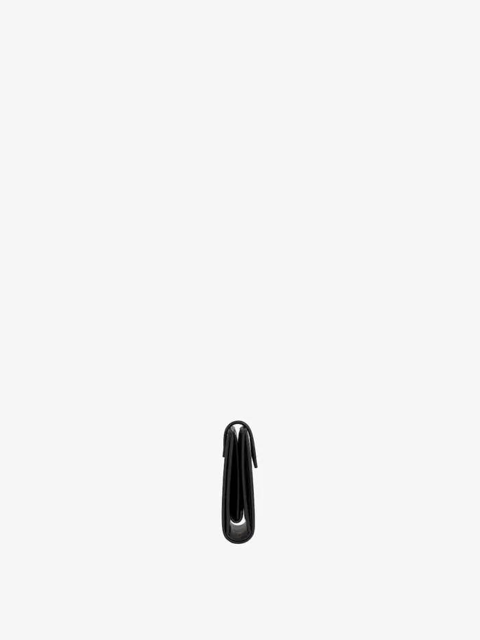 Women Wallets and Card Holders Givenchy GCut Wallet In 4G Leather Black Women Wallets and Card Holders Givenchy GCut Wallet In 4G Leather Black
