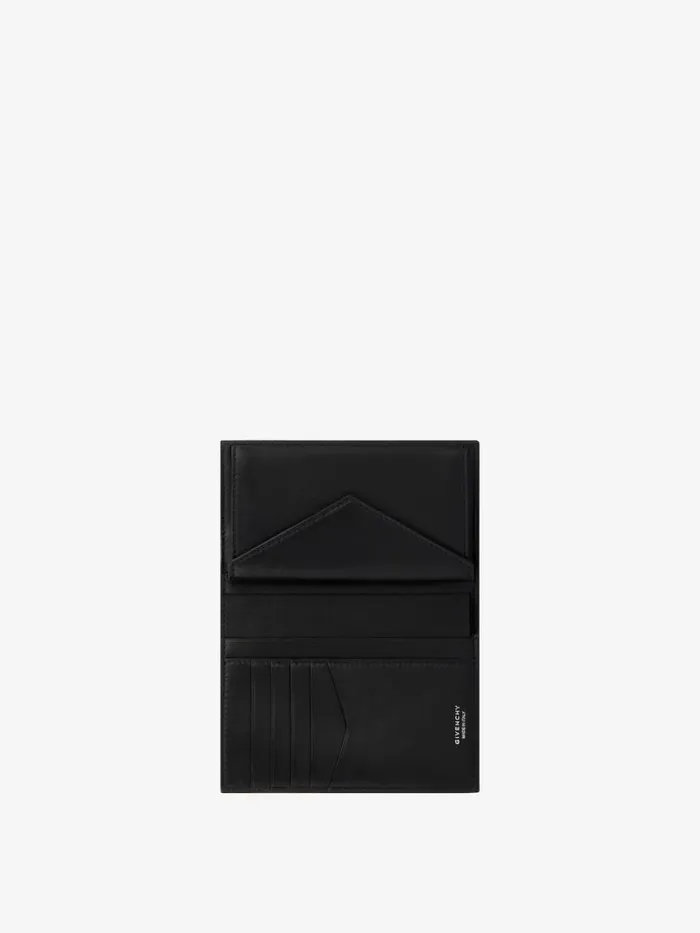 Women Wallets and Card Holders Givenchy GCut Wallet In 4G Leather Black Women Wallets and Card Holders Givenchy GCut Wallet In 4G Leather Black