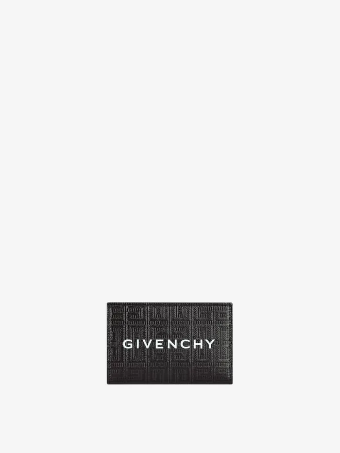 Women Wallets and Card Holders Givenchy Giv Cut Bifold Wallet In 4G Coated Canvas And Leather Black Women Wallets and Card Holders Givenchy Giv Cut Bifold Wallet In 4G Coated Canvas And Leather Black