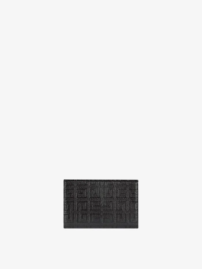 Women Wallets and Card Holders Givenchy Giv Cut Bifold Wallet In 4G Coated Canvas And Leather Black Women Wallets and Card Holders Givenchy Giv Cut Bifold Wallet In 4G Coated Canvas And Leather Black