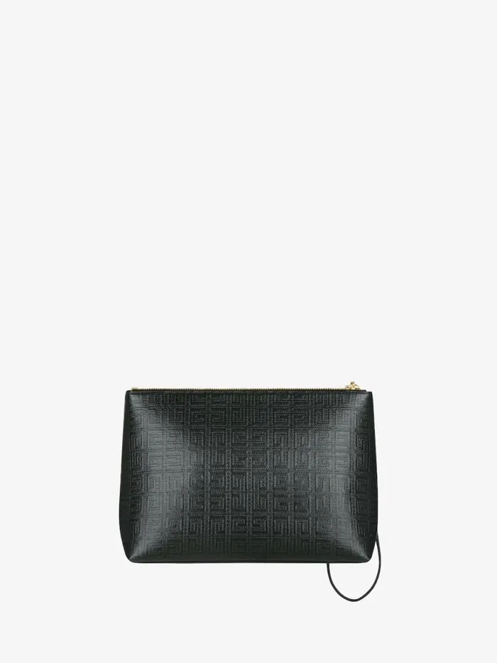 Women Wallets and Card Holders Givenchy GIVENCHY Travel Pouch In 4G Coated Canvas Black Women Wallets and Card Holders Givenchy GIVENCHY Travel Pouch In 4G Coated Canvas Black