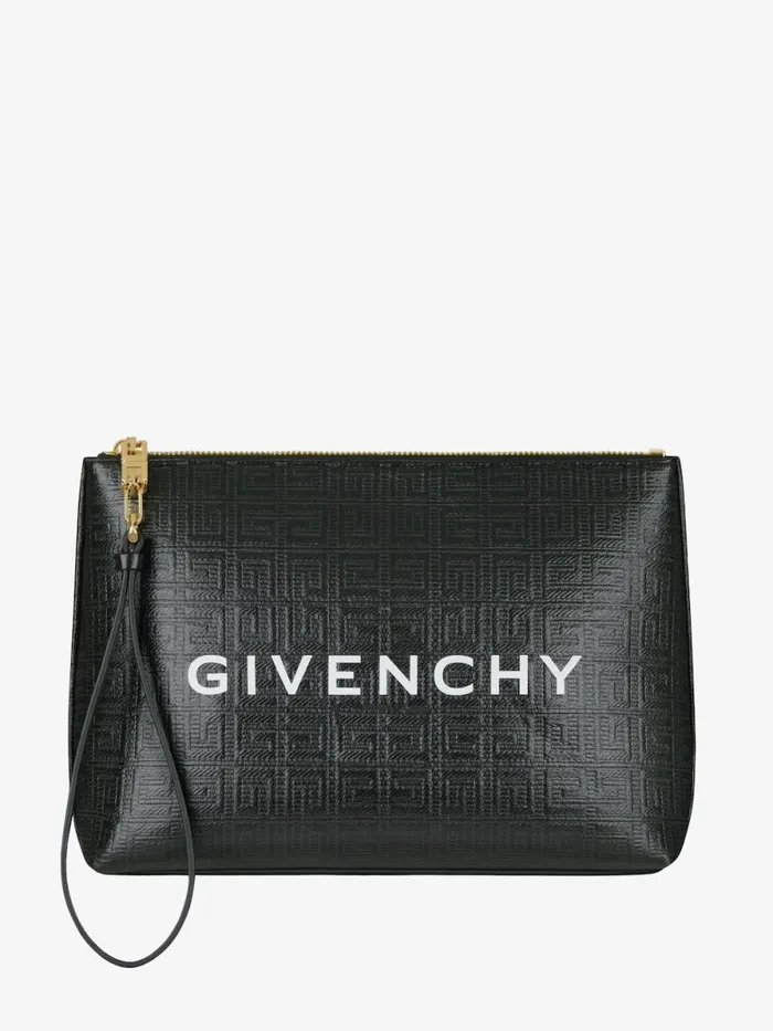 Women Wallets and Card Holders Givenchy GIVENCHY Travel Pouch In 4G Coated Canvas Black Women Wallets and Card Holders Givenchy GIVENCHY Travel Pouch In 4G Coated Canvas Black