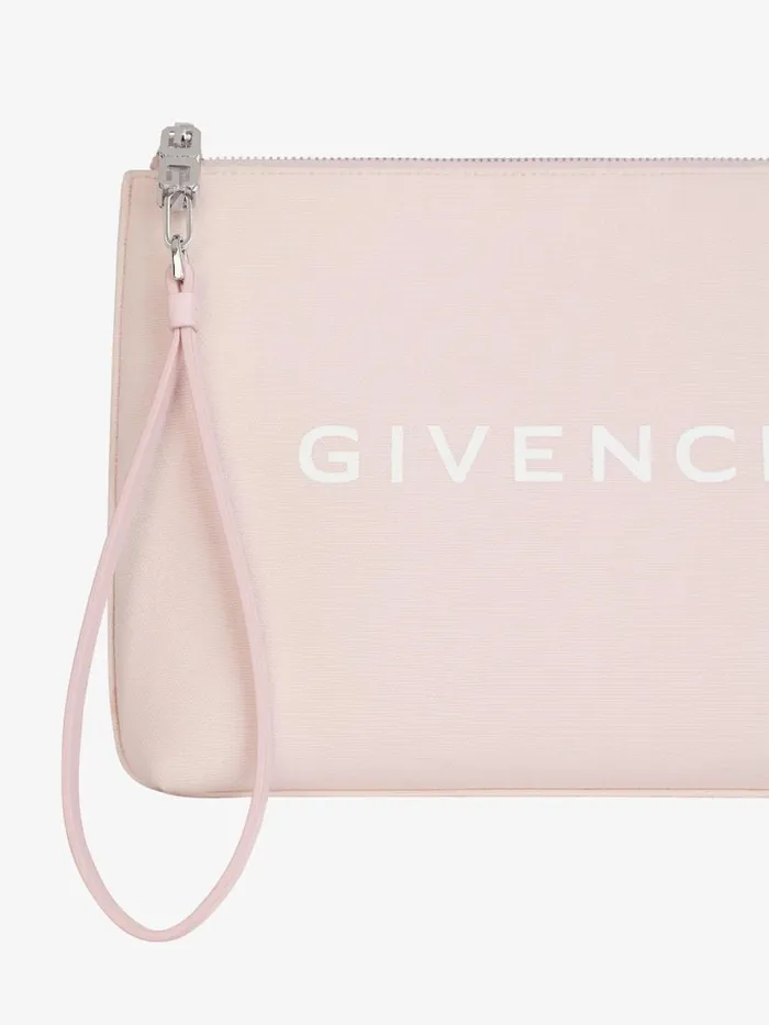 Women Wallets and Card Holders Givenchy GIVENCHY Travel Pouch In Canvas Light Pink Women Wallets and Card Holders Givenchy GIVENCHY Travel Pouch In Canvas Light Pink