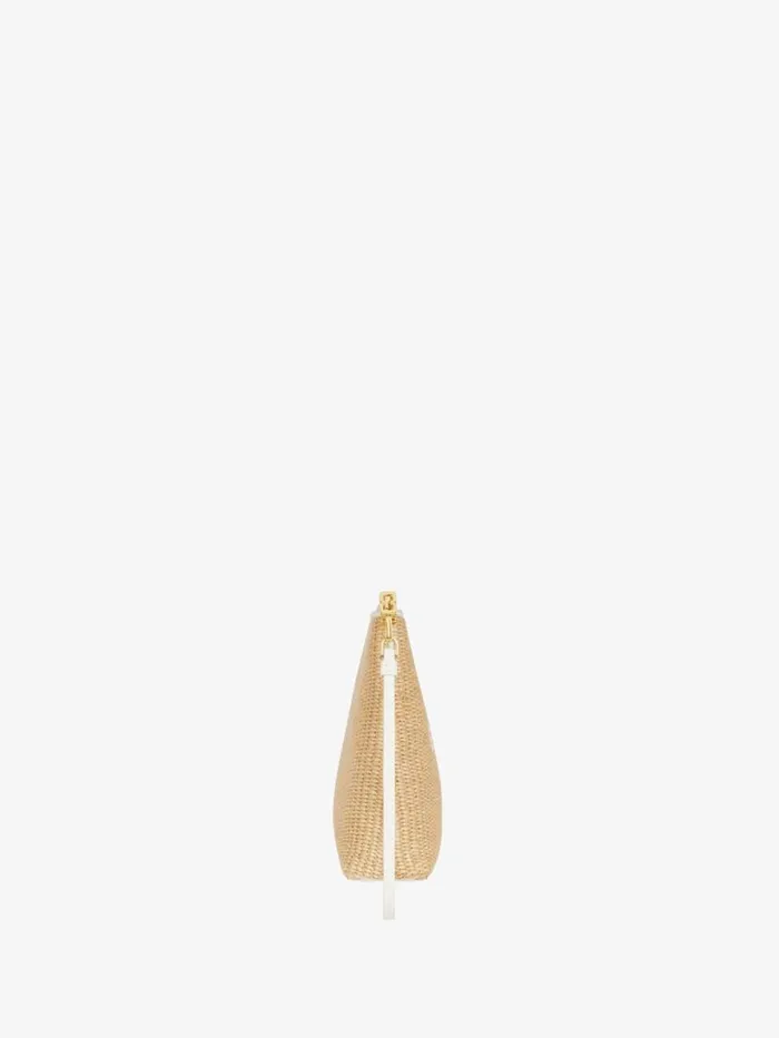 Women Wallets and Card Holders Givenchy GIVENCHY Travel Pouch In Raffia Natural Women Wallets and Card Holders Givenchy GIVENCHY Travel Pouch In Raffia Natural