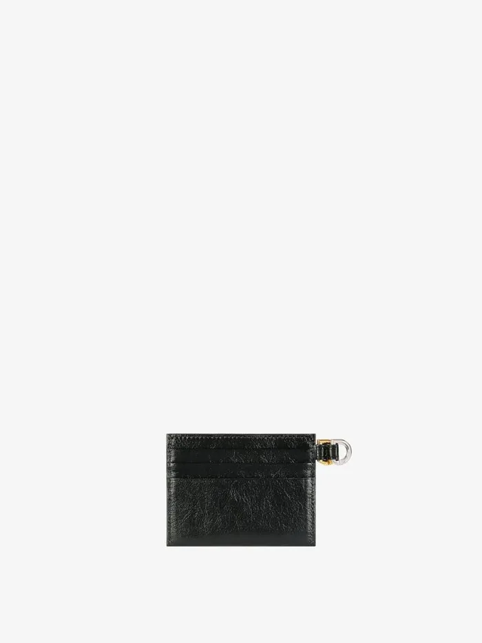 Women Wallets and Card Holders Givenchy Voyou Card Holder In Leather Black Women Wallets and Card Holders Givenchy Voyou Card Holder In Leather Black