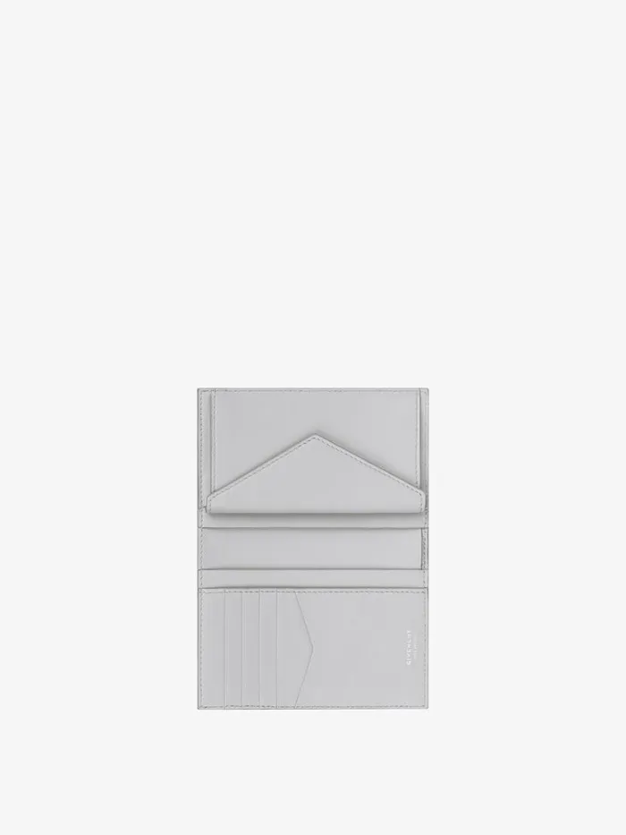 Women Wallets and Card Holders Givenchy Voyou Wallet In Leather Light Grey Women Wallets and Card Holders Givenchy Voyou Wallet In Leather Light Grey