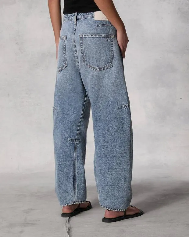 Women WideLeg and BarrelJeans rag and bone Charlie Ankle BarrelLeg Jean Harmony