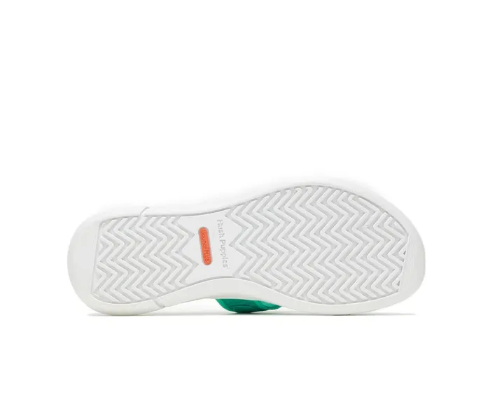 Women Willa Knit Slide Deep Green Knit Sandals Hush Puppies