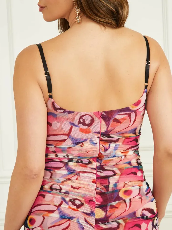 Wonderland Mesh Dress Wonderland Print Dresses and Jumpsuits GUESS Women Wonderland Mesh Dress Wonderland Print Dresses and Jumpsuits GUESS Women