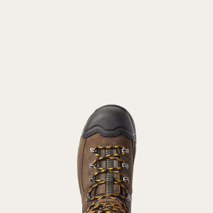 Work Boots Men Ariat Endeavor 6034 Waterproof Work Boot Chocolate Brown Work Boots Men Ariat Endeavor 6034 Waterproof Work Boot Chocolate Brown