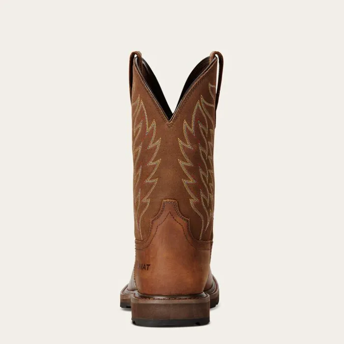 Work Boots Men Ariat Groundbreaker Work Boot Brown Work Boots Men Ariat Groundbreaker Work Boot Brown