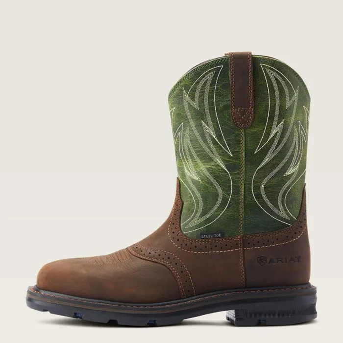 Work Boots Men Ariat Sierra Shock Shield Steel Toe Work Boot Dark Brown Work Boots Men Ariat Sierra Shock Shield Steel Toe Work Boot Dark Brown