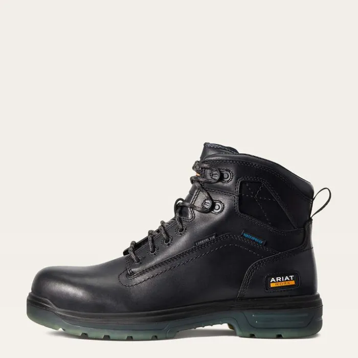 Work Boots Men Ariat Turbo 6034 H2O CSA Carbon Toe Work Boot Black