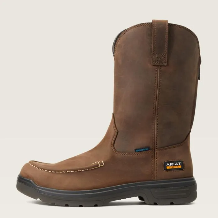 Work Boots Men Ariat Turbo Moc Toe Waterproof Work Boot Mocha Work Boots Men Ariat Turbo Moc Toe Waterproof Work Boot Mocha