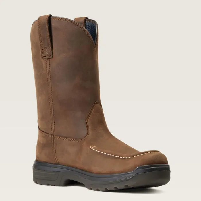 Work Boots Men Ariat Turbo Moc Toe Waterproof Work Boot Mocha Work Boots Men Ariat Turbo Moc Toe Waterproof Work Boot Mocha