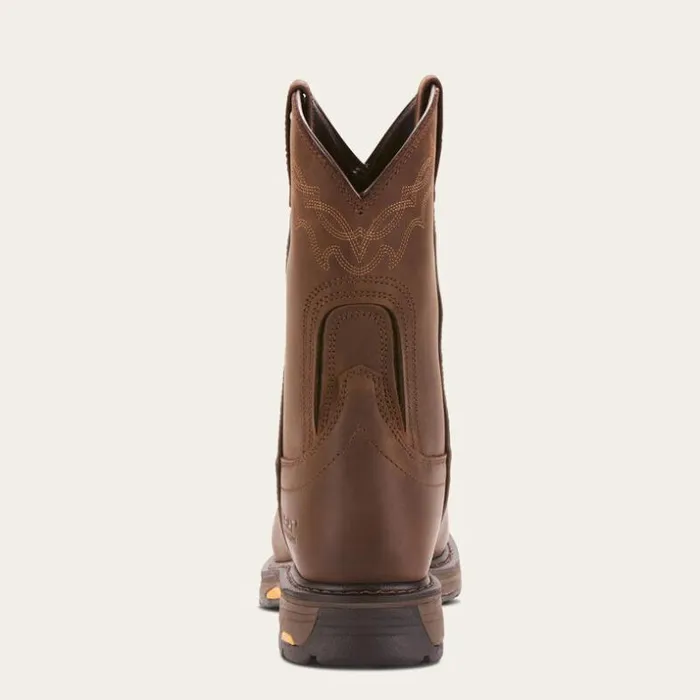 Work Boots Men Ariat WorkHog Waterproof Work Boot Oily Distressed Brown Work Boots Men Ariat WorkHog Waterproof Work Boot Oily Distressed Brown