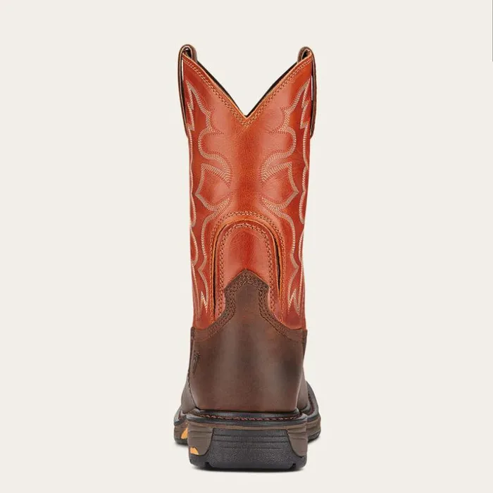 Work Boots Men Ariat WorkHog Wide Square Toe Work Boot Dark Earth Work Boots Men Ariat WorkHog Wide Square Toe Work Boot Dark Earth