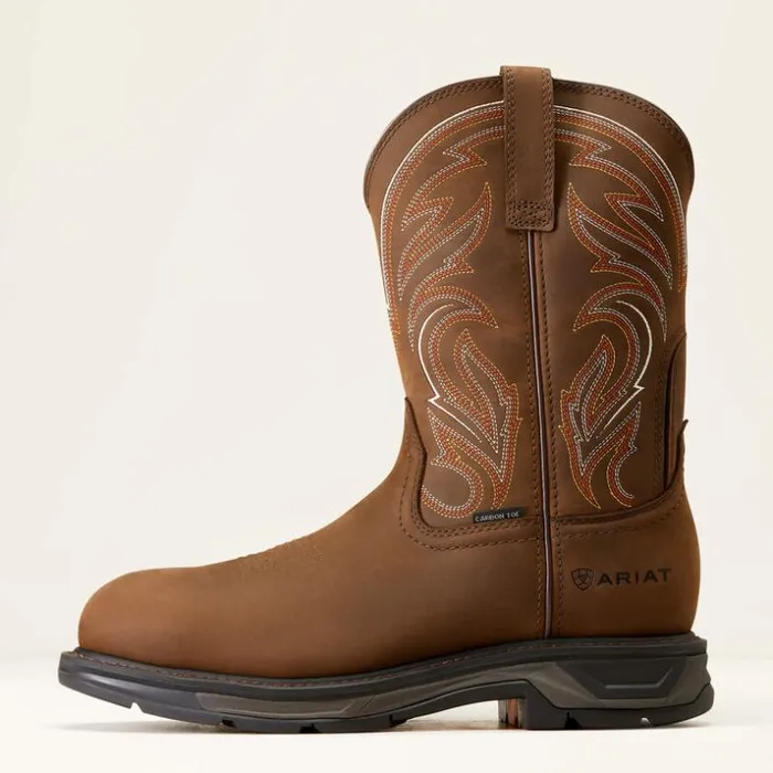 Work Boots Men Ariat WorkHog XT Carbon Toe Work Boot Distressed Brown Work Boots Men Ariat WorkHog XT Carbon Toe Work Boot Distressed Brown