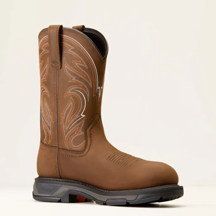 Work Boots Men Ariat WorkHog XT Carbon Toe Work Boot Distressed Brown Work Boots Men Ariat WorkHog XT Carbon Toe Work Boot Distressed Brown