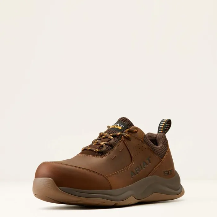 Work Boots Men Ariat Working Mile SD Composite Toe Work Boot Distressed Brown Work Boots Men Ariat Working Mile SD Composite Toe Work Boot Distressed Brown