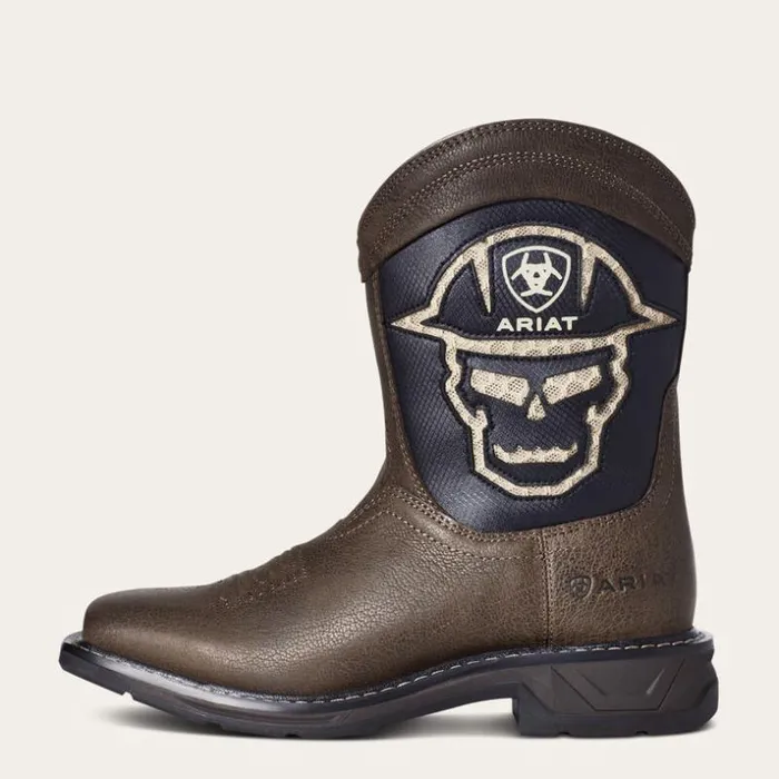 Work Boots MenKids Ariat Youth WorkHog XT VentTEK Bold Boot Iron Coffee Work Boots MenKids Ariat Youth WorkHog XT VentTEK Bold Boot Iron Coffee