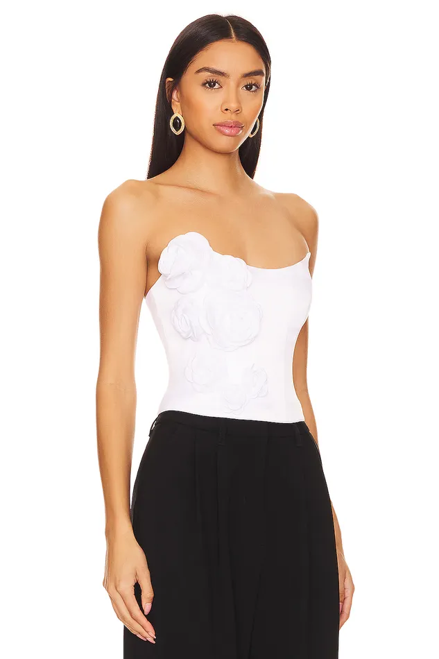 X Anja Dujakovi Selena Bustier White Women Lovers and Friends Tops X Anja Dujakovi Selena Bustier White Women Lovers and Friends Tops
