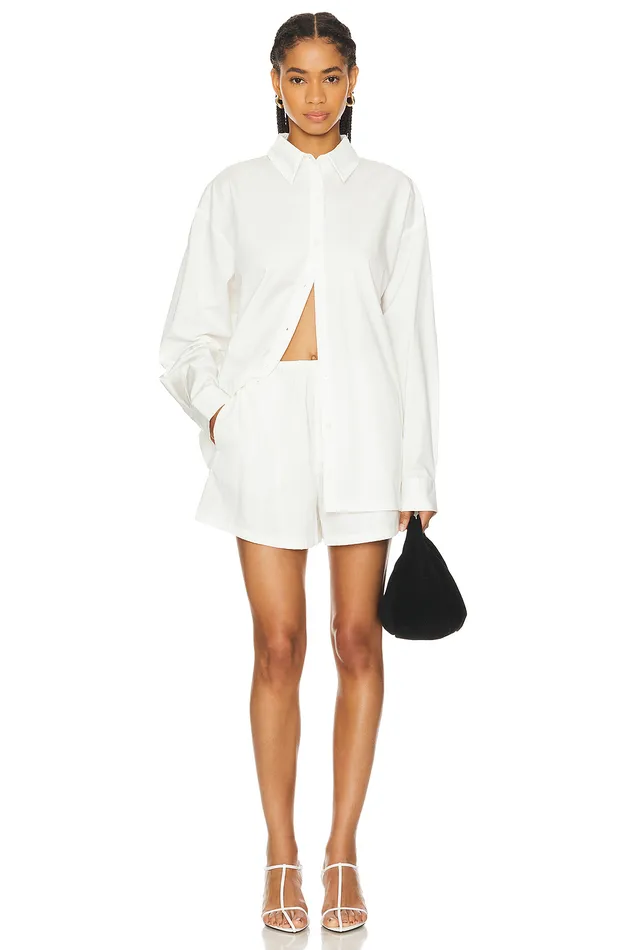 X Maggie Macdonald Mia Boxer Short White Women Lovers and Friends Shorts X Maggie Macdonald Mia Boxer Short White Women Lovers and Friends Shorts